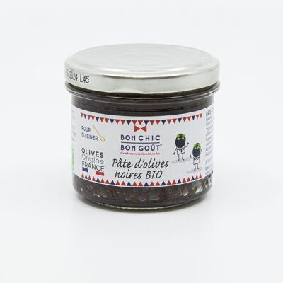 PASTA DI OLIVE NERE BIOLOGICHE (OLIVE FRANCESI)