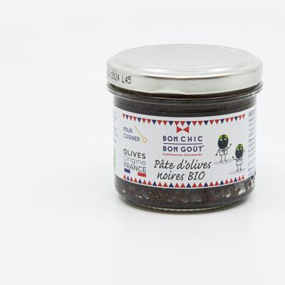 Pate olives noires bio (olive francaise)