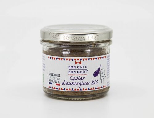 Caviar aubergine bio (aubergine francasise)