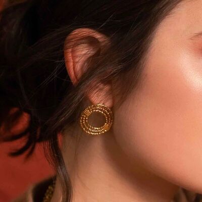 Gold Joyania earrings