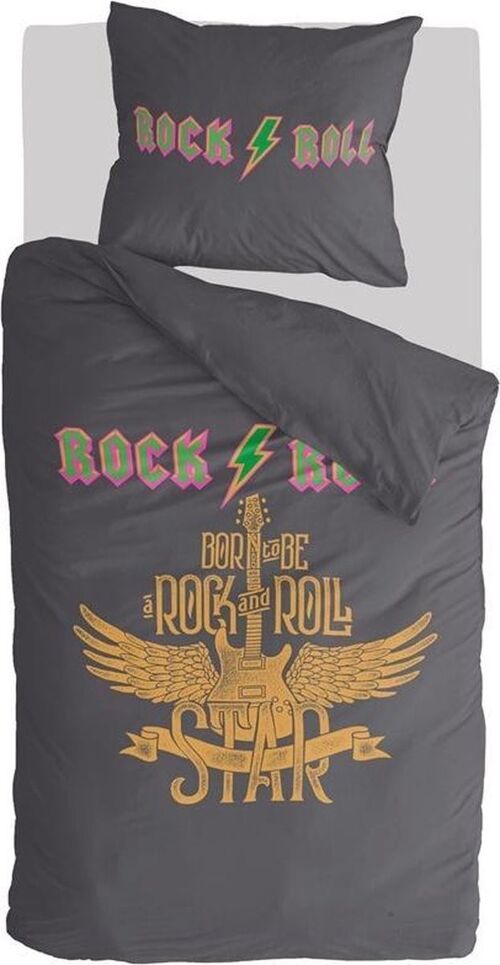 Byrklund 'Get Rocked' one person duvet covers 140*200/220