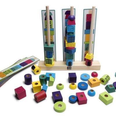 Stack Tower - jouet en bois - Enfants - BS Toys