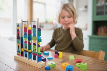 Stack Tower - jouet en bois - Enfants - BS Toys 2