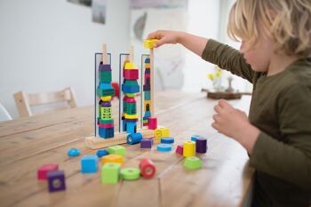 Stack Tower - jouet en bois - Enfants - BS Toys 3