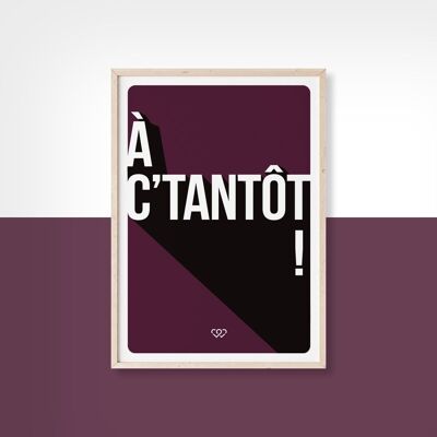 A C'TANTOT - 10cm x 15cm - Cartolina
