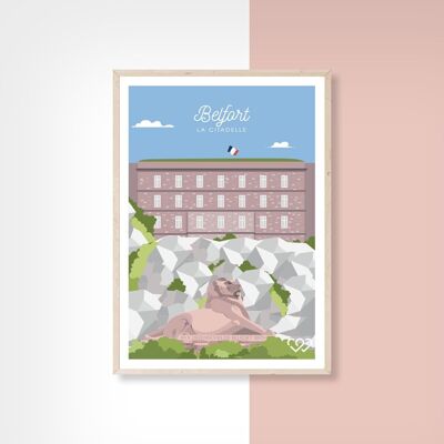 BELFORT - 10cm x 15cm - Postcard