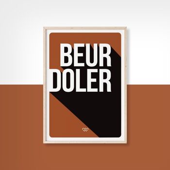 BEURDOLER  - 10cm x 15cm - Carte Postale 2
