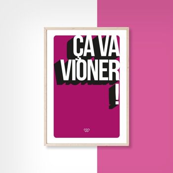 CA VA VIONER  - 10cm x 15cm - Carte Postale 2