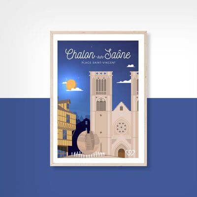 CHALON - 10cm x 15cm - Postal