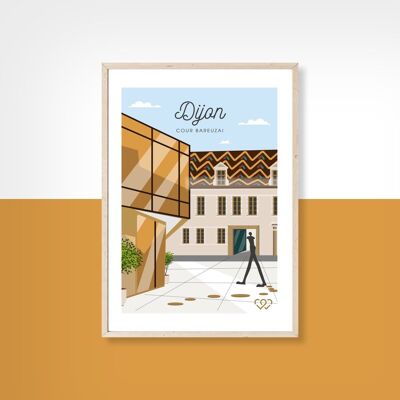 DIJON-BAREUZAI - 10cm x 15cm - Postkarte