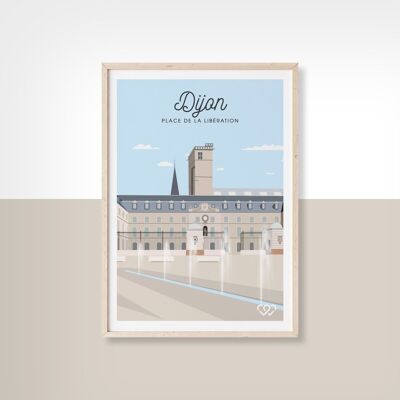 DIJON-LIB - 10cm x 15cm - Cartolina