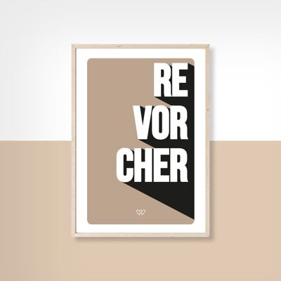 REVORCHER - 10cm x 15cm - Carte Postale