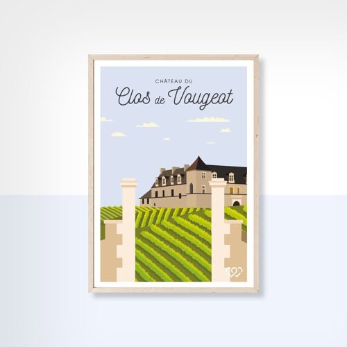 CLOS DE VOUGEOT  - 30cm x 40cm