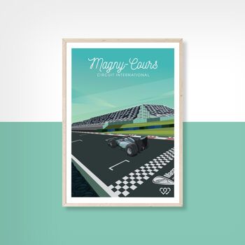 MAGNY COURS  - 30cm x 40cm 1