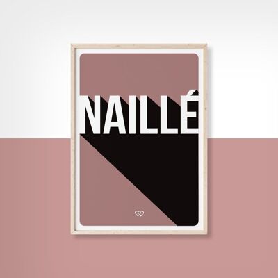 NAILLE - 40cm x 50cm