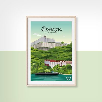 BESANCON - 50cm x 70cm