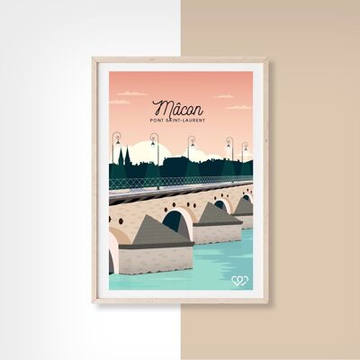 MACON - 50 cm x 70 cm