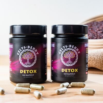 CELTS BERRY organic detox capsules