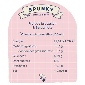 Spunky Fruit de la passion & Bergamote 2