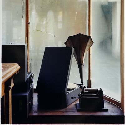 Gramaphone, Stockton-on-Tees, 2009, Limited edition mounted gloss photographic print, 38x38cm