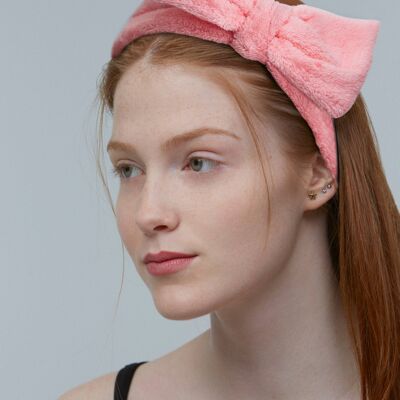 Turbant hair with bow