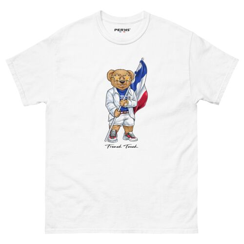 T-shirt homme édition French Bear - Blanc