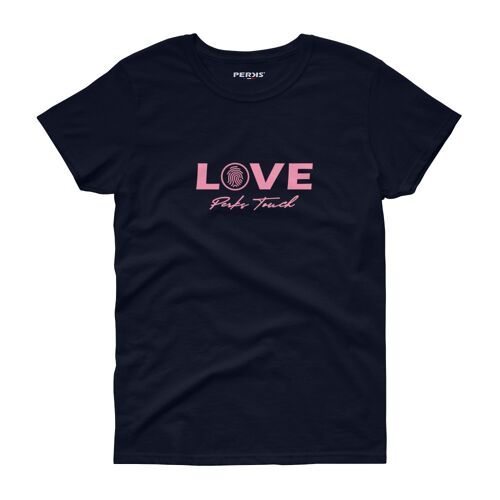 T-shirt femme édition Perks Love - Bleu