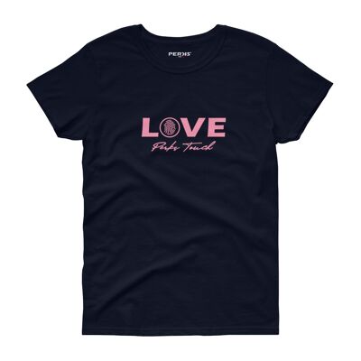 T-shirt da donna Perks Love Edition - Blu