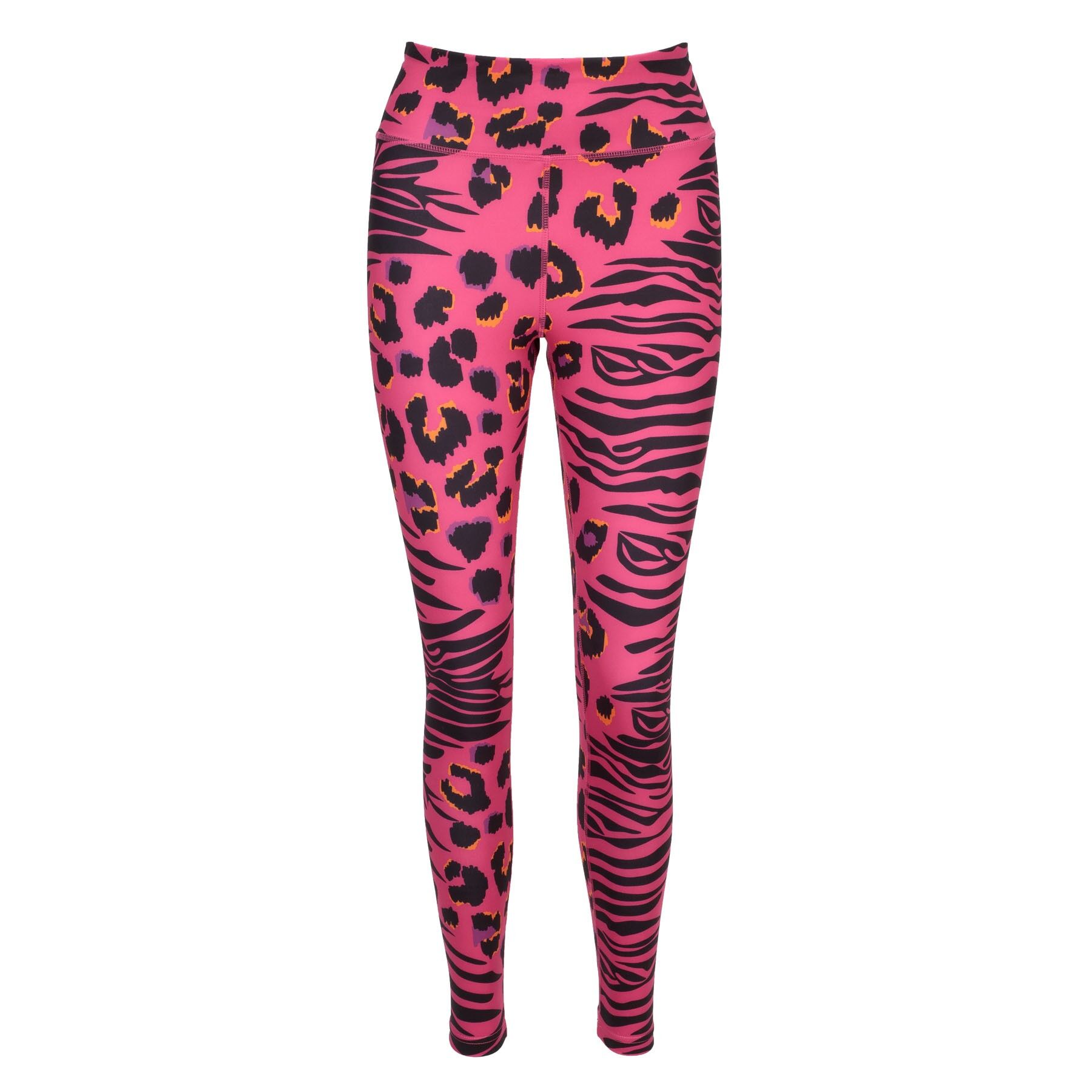 Compra Pantaloni da yoga ecologici con stampa animalier pantera rosa all ingrosso