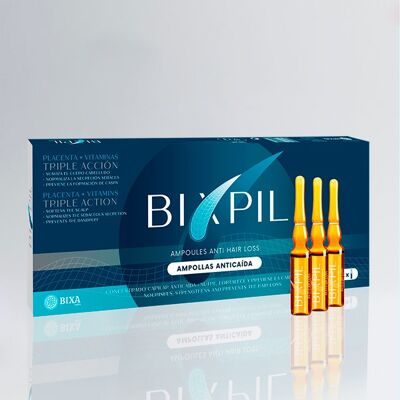 Ampoules anti-chute des cheveux Bixpil