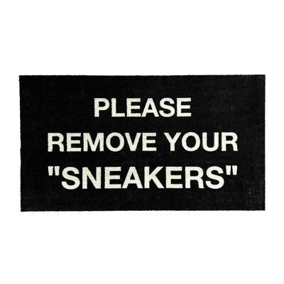Vloerkleed / deurmat – Please Remove Your "SNEAKERS" - 120x67cm