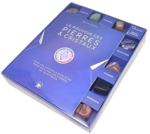 COFFRET - Le pouvoir des pierres et des cristaux