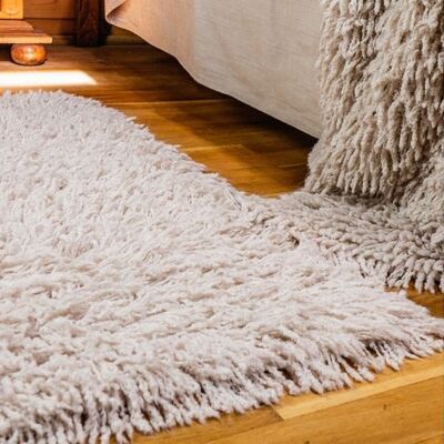 Fringed rug