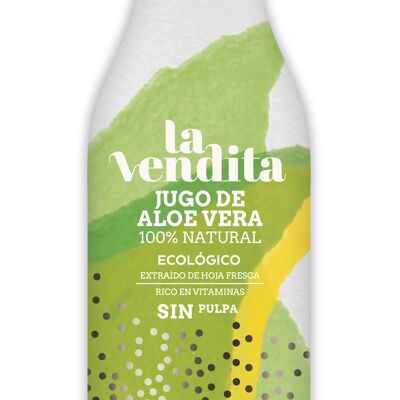 Organic Aloe vera juice without pulp 1L
