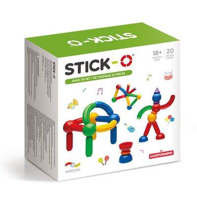 Stick-O - Set Base 20 (36 modelli)