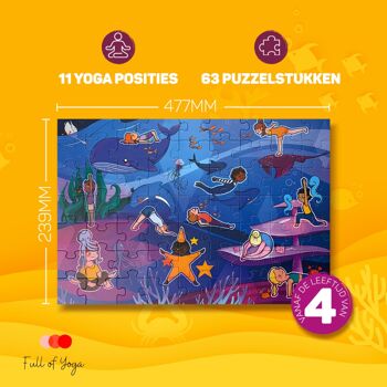 Puzzle de yoga monde sous-marin - puzzle de yoga 4