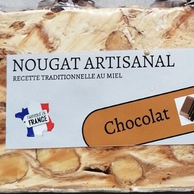 Turrón de chocolate en barra de mínimo 125gr