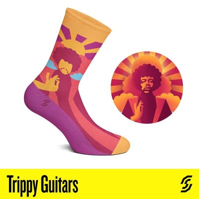 Trippy Guitars Socks