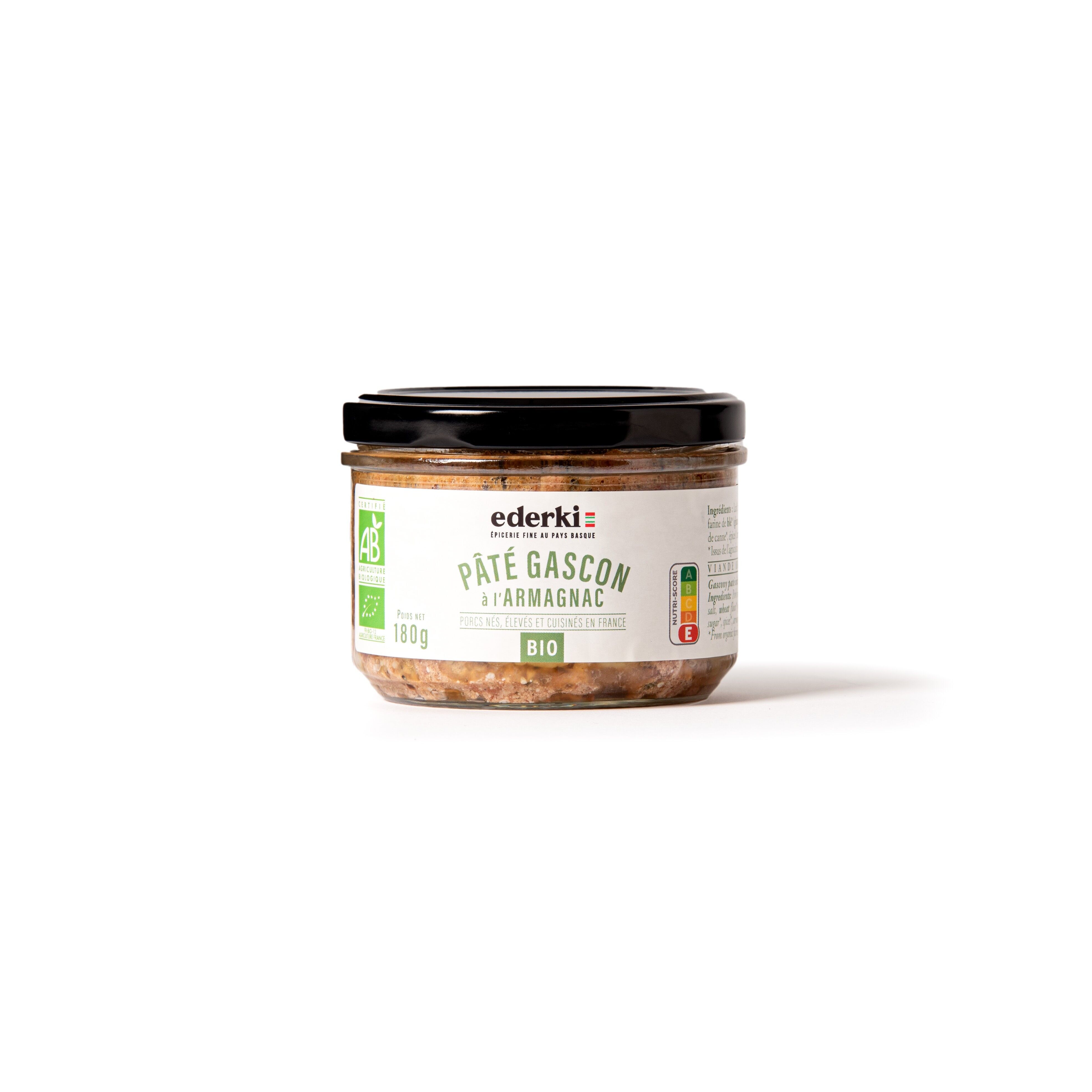 Paté di Guascone con armagnac . biologico