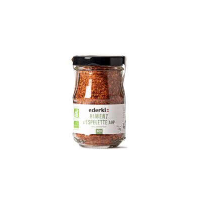 Organic powdered PDO espelette pepper