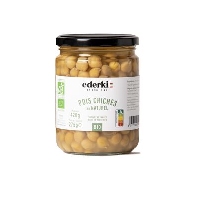 Organic natural chickpeas