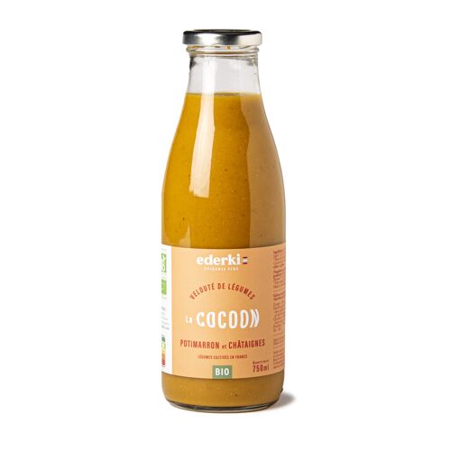 Veloute potimarron chataignes - la cocoon bio 75cl