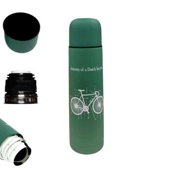 Thermosfles isothermes double paroi Retulp - 500ML - Vélo Vert 1