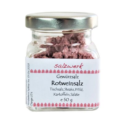 Red wine salt