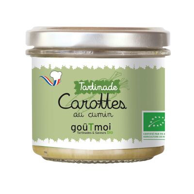 Tartinade végétale bio Carottes - Cumin