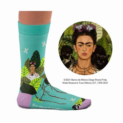 Frida Self-Portrait Socks