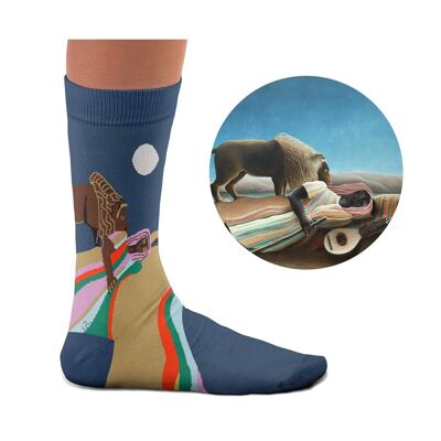 Chaussettes gitanes endormies