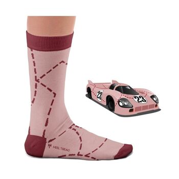 Chaussettes Cochon Rose 6