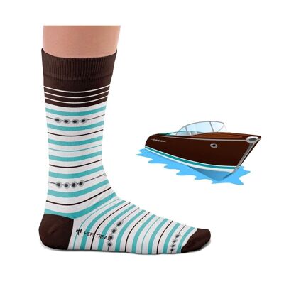 Aqua Socken