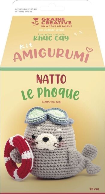 Diy - kit minigurumi phoque 5